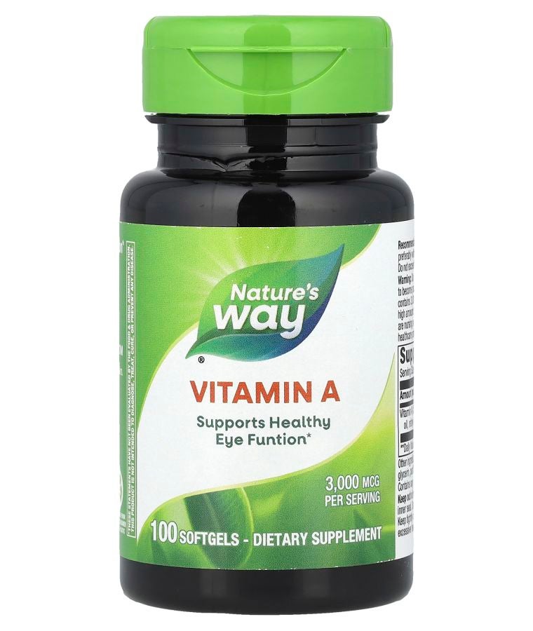Vitamin A 3000 mcg 100 Softgels