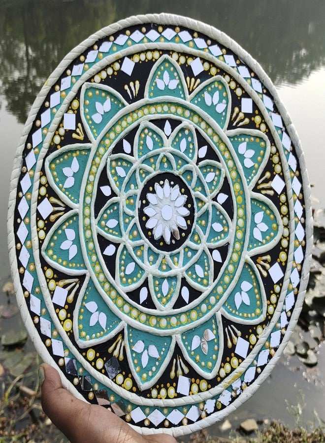 Estella® 12 Inch - Round MDF Wood Circle Boards - for Art, Craft, Resin, Lippan, Mandala, Painting, Wall Hanging, Clock Making, Decoration (12 inch) (12 Inches, 3) - Image 2
