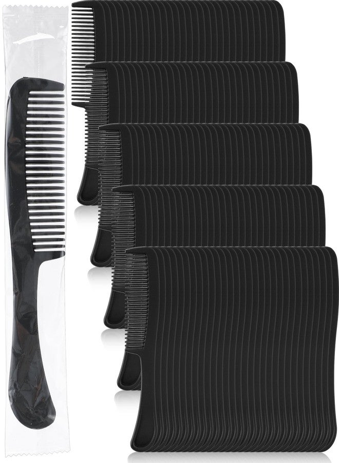 Layhit 150 Pack Disposable Combs in Bulk Individually Wrapped Plastic Hair Comb Set Travel Pocket Comb Fine Dressing Sturdy Styling Haircomb for Homeless, Shelter, Nursing, Hotel, Home, Charity Church - Image 1