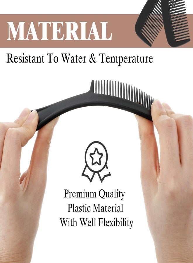 Layhit 150 Pack Disposable Combs in Bulk Individually Wrapped Plastic Hair Comb Set Travel Pocket Comb Fine Dressing Sturdy Styling Haircomb for Homeless, Shelter, Nursing, Hotel, Home, Charity Church - Image 3