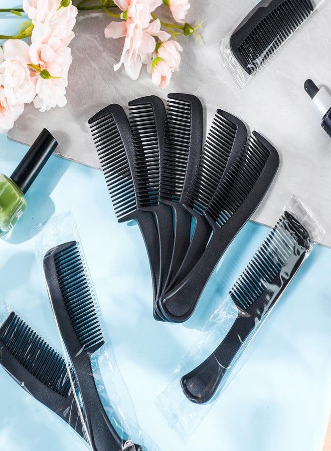 Layhit 150 Pack Disposable Combs in Bulk Individually Wrapped Plastic Hair Comb Set Travel Pocket Comb Fine Dressing Sturdy Styling Haircomb for Homeless, Shelter, Nursing, Hotel, Home, Charity Church - Image 5