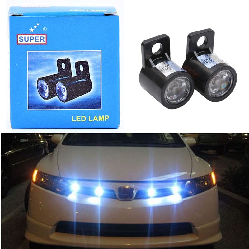 Super Fancy Strobe Brake Flashing WHITE LED Light for automobiles - 2891 (PACK OF 6) - Image 4