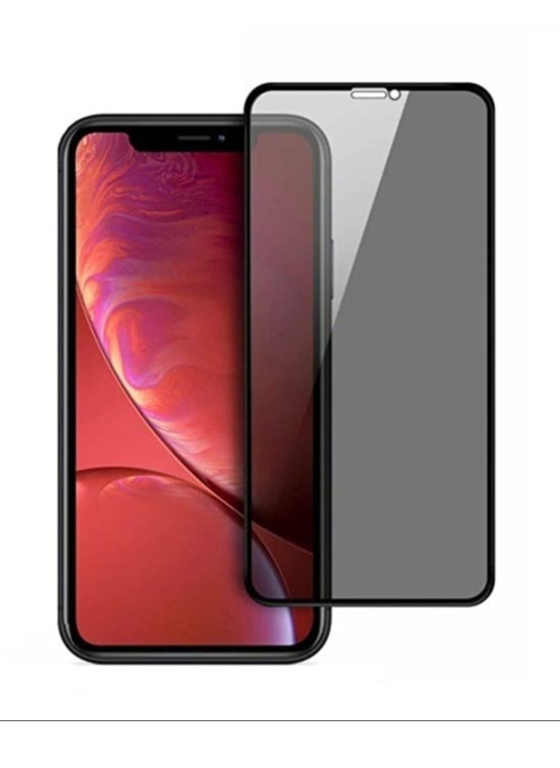 Raxoom Privacy Screen Protector for iPhone 11 Pro Max, [3D Touch] Anti Spy 9H Tempered Glass, Edge to Edge Full Cover Screen Protector Anti-Fingerprint Full Coverage (Black) - Image 1