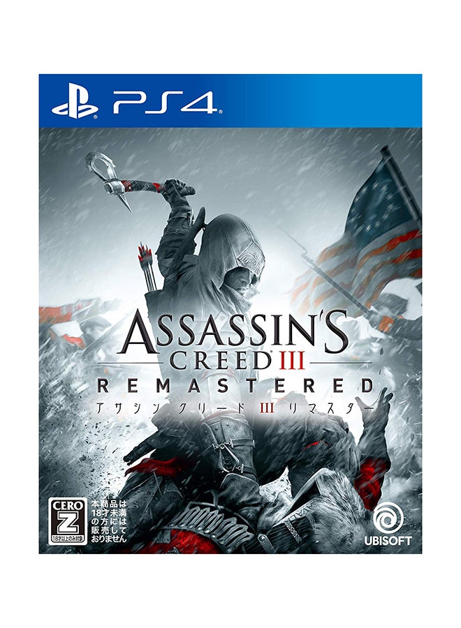 أوبيسوفت لعبة الفيديو "Assassin's Creed III: Remastered" (إصدار عالمي) - playstation_4_ps4 - Image 1