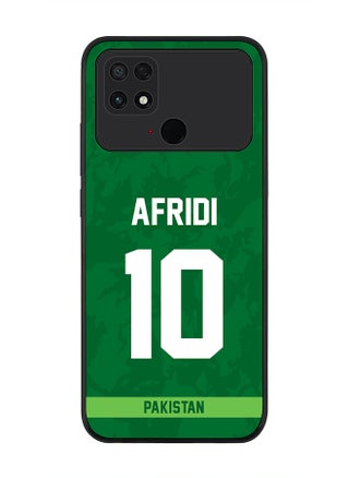 Rugged Black Edge Case for Xiaomi Poco C40, Slim fit Soft Case Flexible Rubber Edges Thin Cover - Player Name - AFRIDI, Jersey Number- 10 - pzsku/Z8D1379EACDE97F6456D9Z/45/_/1697269709/1d8be9ff-77e3-4a22-a448-1900767448c1