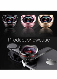 Y&D Phone Camera Lens,Clip on Cell Lens Kit Compatible with Most Phones,Most Smartphones, 4K HD 2 in 1 120° Wide Angle Lens, 15X Macro No Distortion  - Image 3