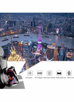 Y&D Phone Camera Lens,Clip on Cell Lens Kit Compatible with Most Phones,Most Smartphones, 4K HD 2 in 1 120° Wide Angle Lens, 15X Macro No Distortion  - Image 5
