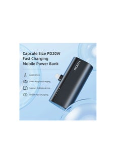 ROCK 4800mAh Mini Power Bank – Ultra-Compact 20W PD Fast Charging, Built-in Plug, Direct Charging, Portable Lipstick-Sized Charger for Smartphones & Gaming - pzsku/Z8D13943DB3570EC38E55Z/45/_/1738657793/81c48db1-4a76-47f3-a385-9cddd0d8fa32