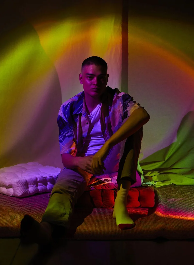 Typo Rainbow Sunset Lamp