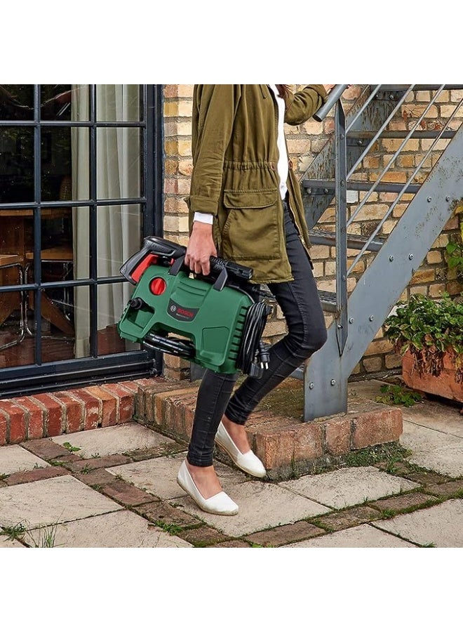 Bosch EasyAquatak 110 High Pressure Washer 1300W - 110 Bar - 330L/H Water Flow - Model 06008A7F00 for Cars, Patios & Outdoor Cleaning - Image 3
