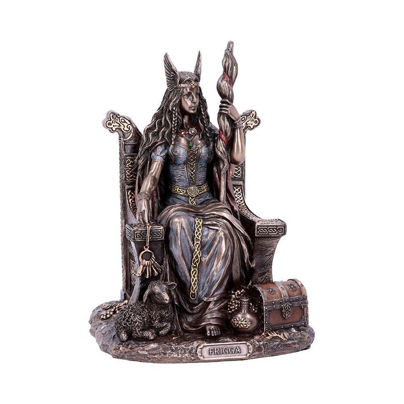 Nemesis Now Frigga Goddess of Wisdom 19cm Resin Bronze