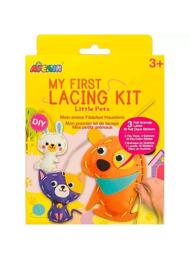 EGL AVE LACING MY FIRST CHARM ASSORTED CARTON DISPLAY PET FRIENDS