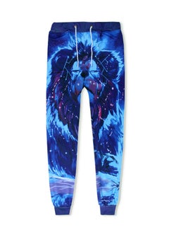 KUYING New One Piece Printed Legged Sports And Leisure Pants  - Image 1