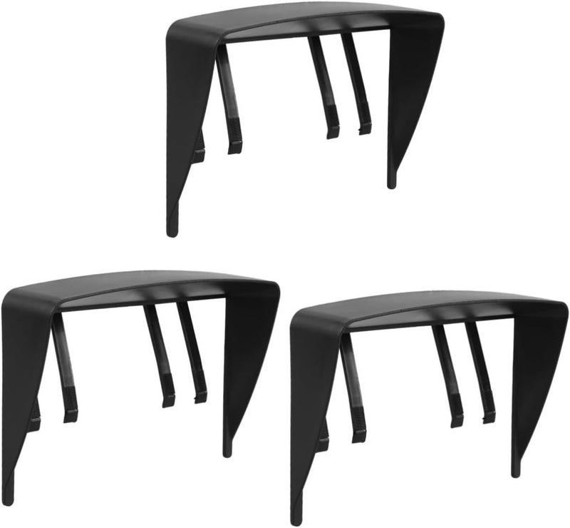 3pcs Portable Car Navigation Sunshade Sun Protector Fit for Screens Cars Phones Tablets - Image 1