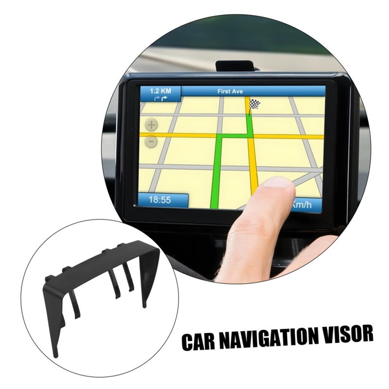 3pcs Portable Car Navigation Sunshade Sun Protector Fit for Screens Cars Phones Tablets - Image 5