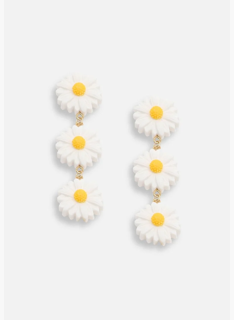 SOHI Gold Plated Party Designer Drop Earring For Women