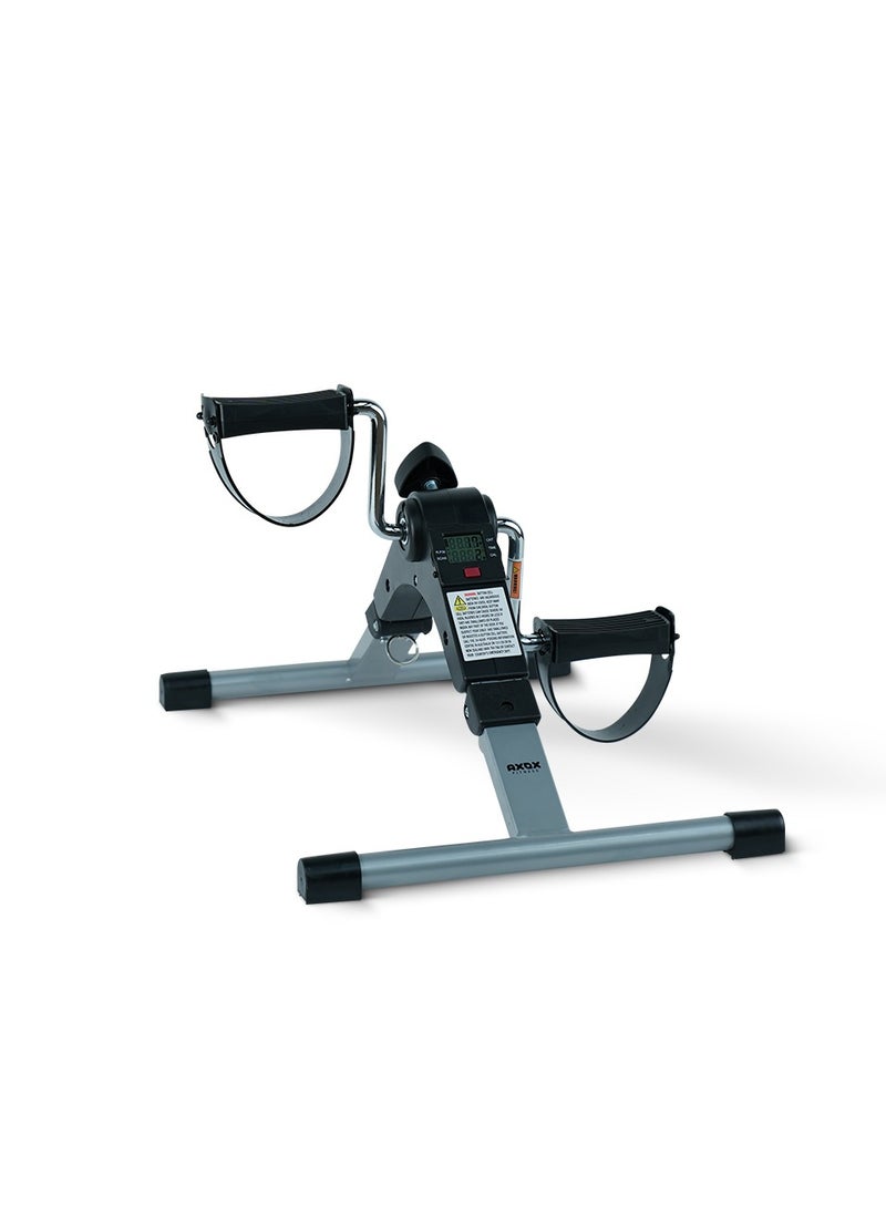 AXOX Portable Mini Exercise EZ Bike Pedal Exerciser – Under Desk & Table Fitness Cycle for Legs and Arms - Image 1