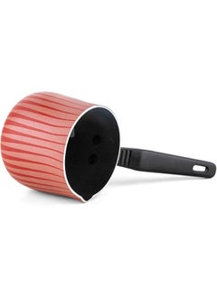 Bister Stripy Coffee Pot with Bakelite Turkish Coffee Warmer and Butter Melting Pot Made of Aluminum Size 7x6.5 cm  - Image 3