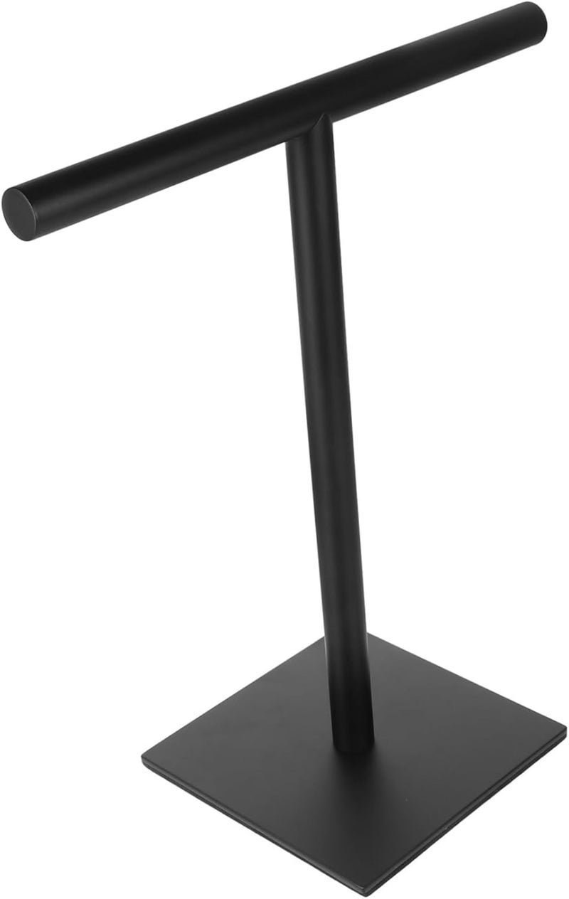 Stainless Steel Towel Holder Stand Shaped Hand Towel Rack for Bathroom Kitchen Compact Countertop Design Sturdy Base for Stability Rags - Image 1