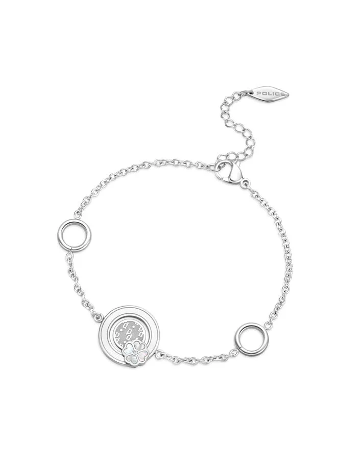 بوليس Quilt Bracelet for Women Stainless Steel with Mother of PearlPEJLB0002701