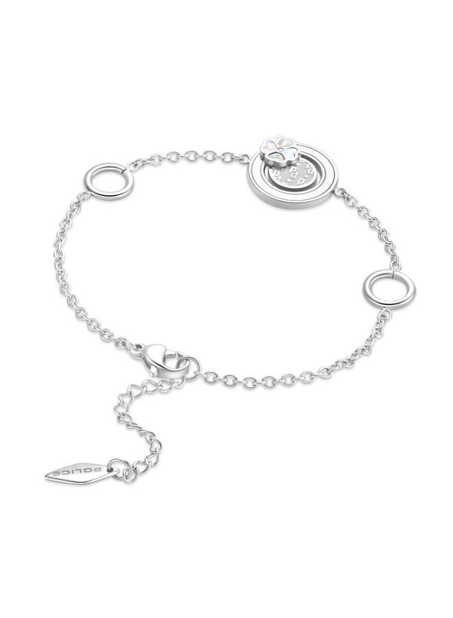 POLICE Quilt Bracelet for Women Stainless Steel with Mother of PearlPEJLB0002701  - Image 3