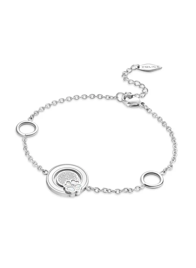 بوليس Quilt Bracelet for Women Stainless Steel with Mother of PearlPEJLB0002701