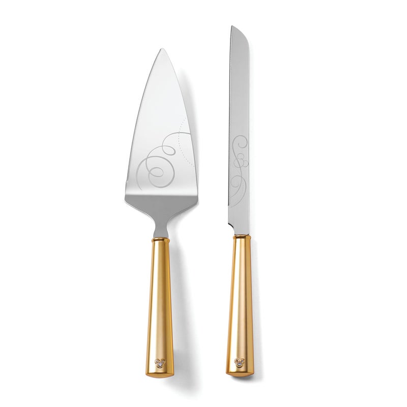 Lenox Disney Bridal Dessert Set070 Metallic