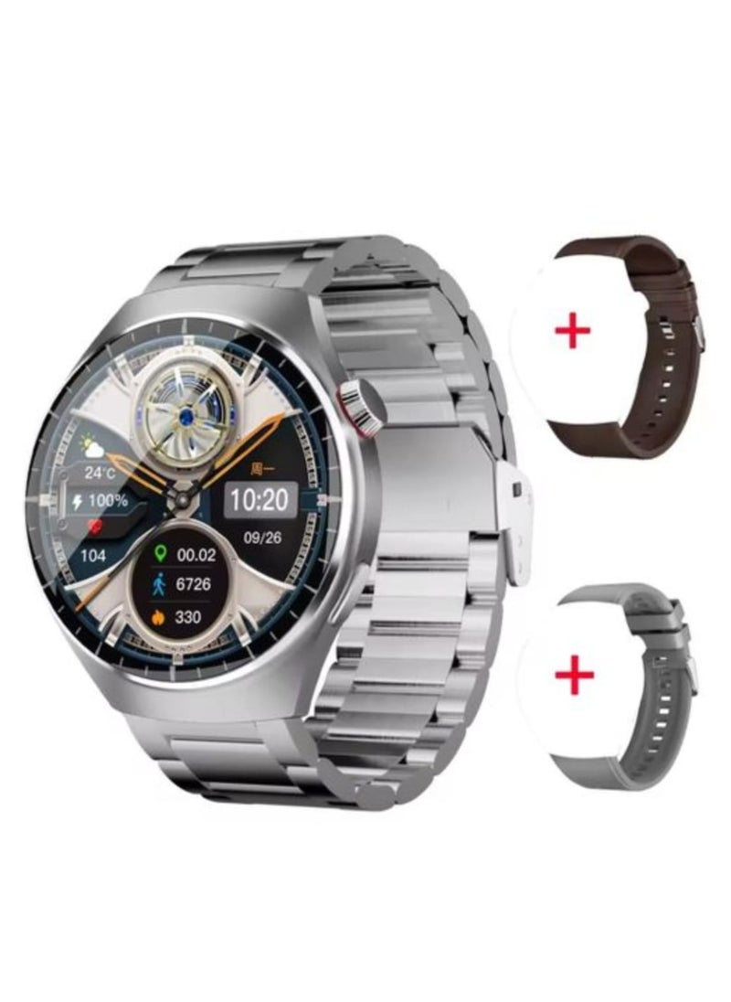 Kalobee - SK38 Smart Watch AMOLED Display with 3 Pairs of Straps and Wireless Charging Multi-Color - Image 1