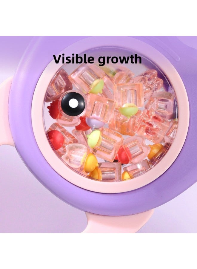 T5 Cute Monster Children Toothpick Memory Box Teeth Tissue Preservation Storage Baby Tooth Collection Transparent Tooth House-Specifications:T5 Apple Green + Lemon Yellow  - Image 4