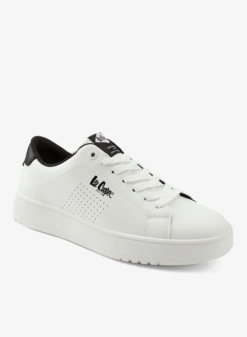 Lee Cooper Men'S Perforated Lace-Up Ortholite Sneakers