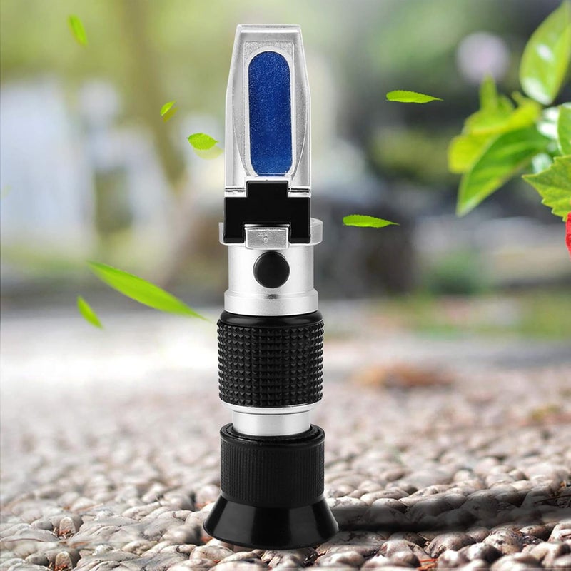 Refractometer, 0-90% Meter for Fruit Sauce, Handheld Sugar Meter with ATC Compensation for Brewing - Image 4