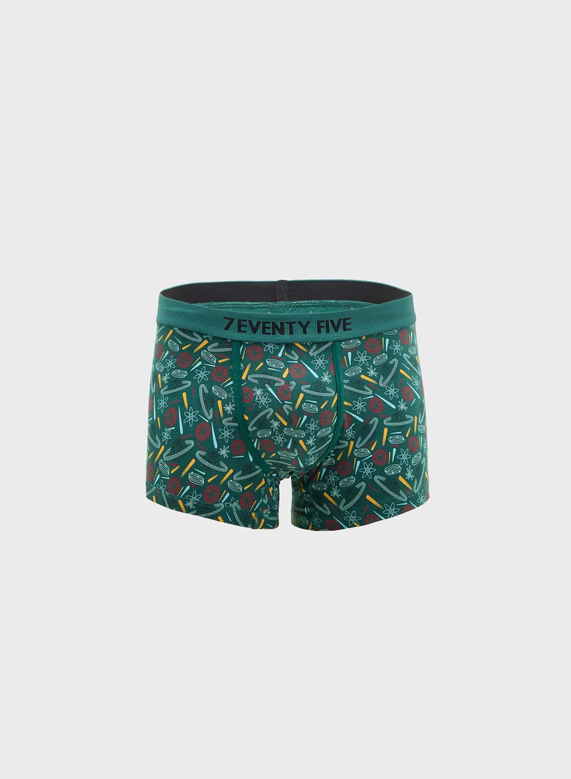 Seventy Five Basics Pack Of 3 Boxers