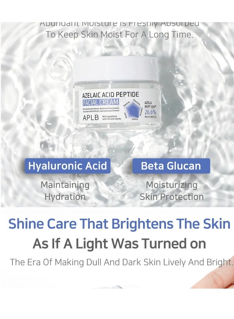 APLB Azelaic Acid Peptide Facial Cream (55ml) - Image 3