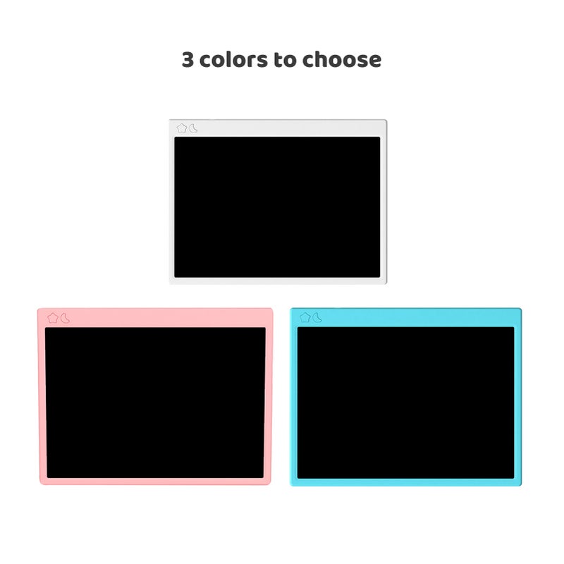 لوحة الكتابة بالأشعة الضوئية LCD مقاس 16 بوصة محمولة تعليمية قابلة لإعادة الشحن عبر USB ومحوّاة وقابلة لإعادة الاستخدام لوحة كتابة ورسم إلكترونية مع قلم ألوان هدية للأطفال والفتيان والفتيات - Image 3