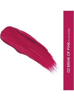 SUGAR Cosmetics Smudge Me Not Liquid Lipstick 02 Brink Of Pink Plum Rose 4.5 ml  - Image 2