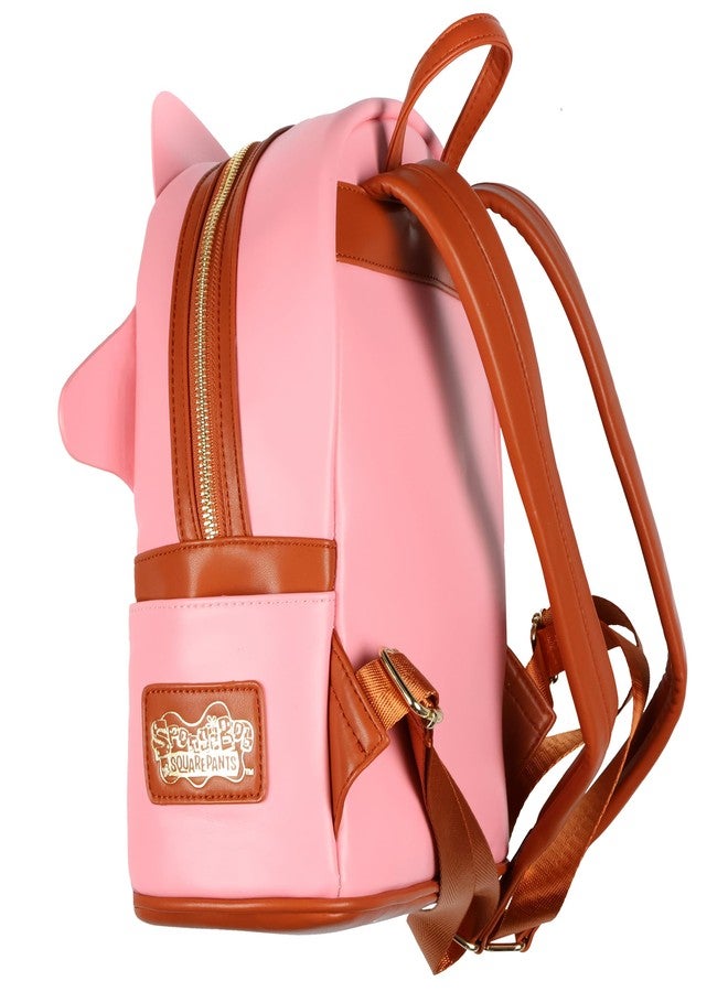 حقيبة ظهر صغيرة من إنتيمو سبونج بوب سكوير بانتس، وجه باتريك مطرز مع أشعة نجمية ثلاثية الأبعاد، حقيبة سفر - Image 4