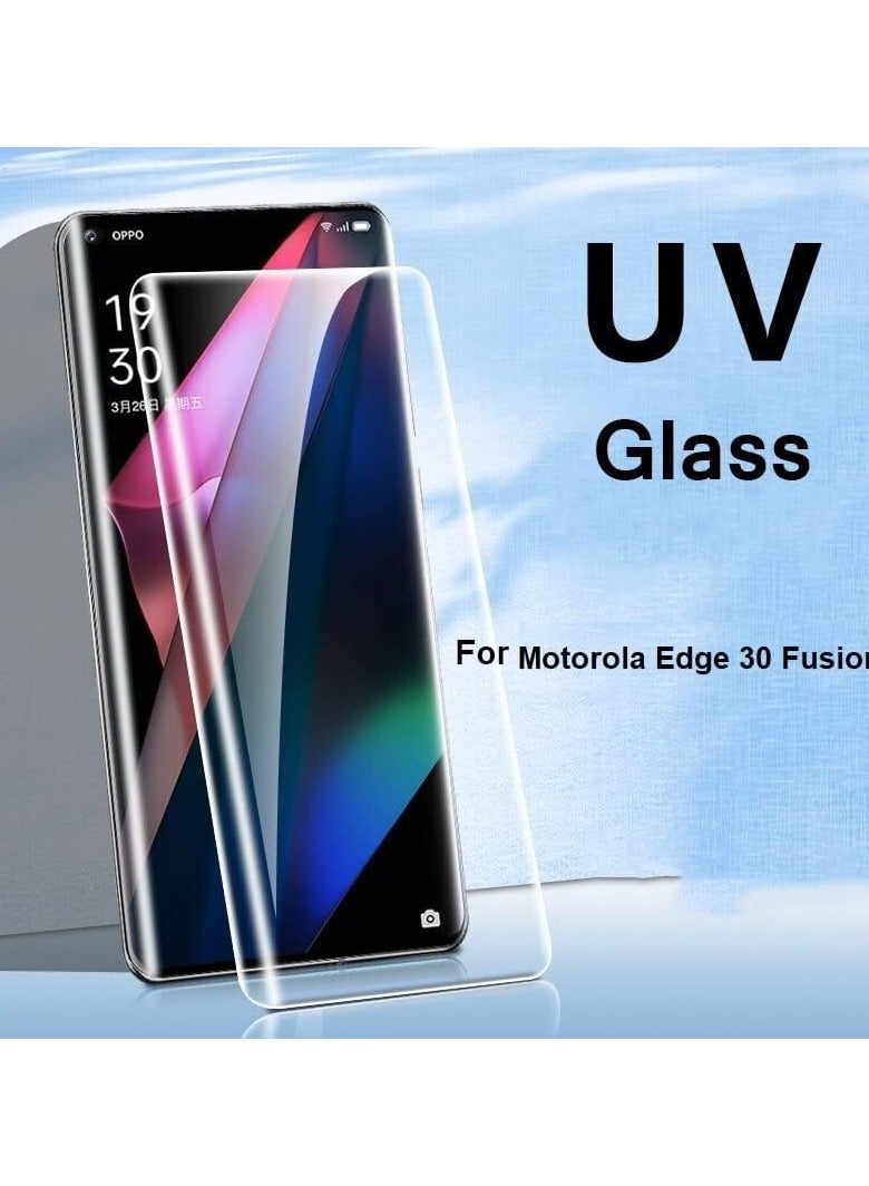 ميجوفاست واقي شاشة لهاتف Moto Edge Plus 2023 مصنوع من زجاج مقوى مقاوم للأشعة فوق البنفسجية، فيلم HD Screen Saver، صلابة 9H، فيلم واقي بديل للشاشة خالٍ من الفقاعات - Image 5