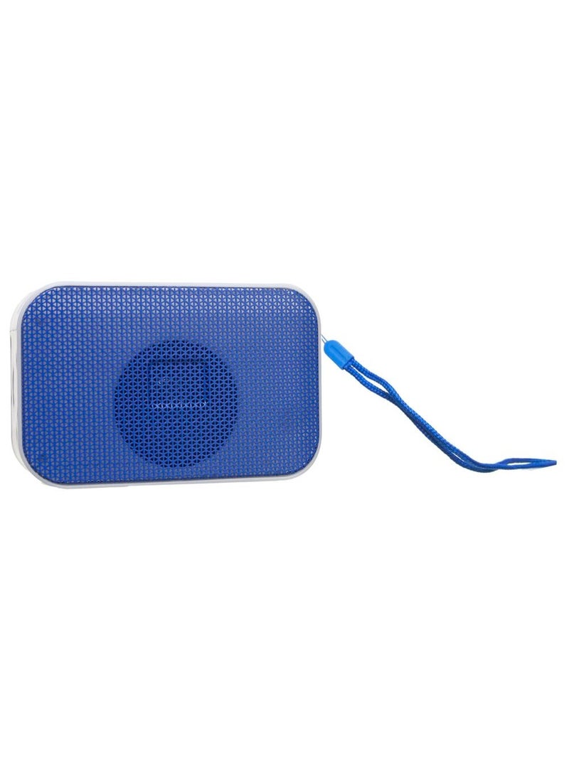 AN-A011 Portable Bluetooth Speaker, Blue - Image 4