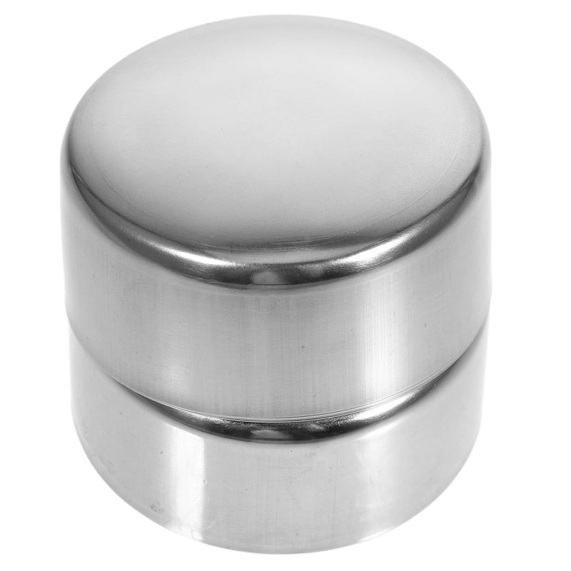 Stainless Steel Handrail End Caps Round 2 Pack for Stair and Deck Railings - Image 2