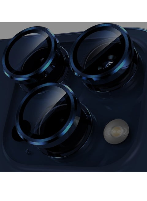 Camera lens Protector Ring for iPhone 15 Pro Max / 15 Pro - Blue