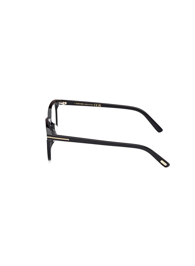 TOM FORD إطارات نظارات مربعة للجنسين لامعة باللون الأسود TOMFORD FT5995-K-B00151 51 مم - Image 2