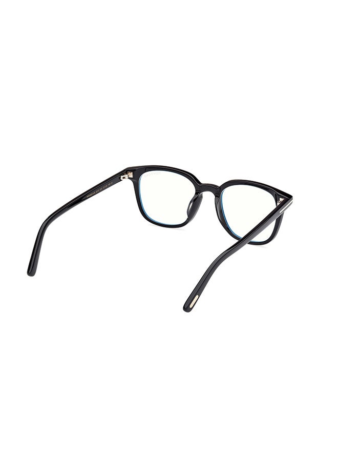 TOM FORD إطارات نظارات مربعة للجنسين لامعة باللون الأسود TOMFORD FT5995-K-B00151 51 مم - Image 5