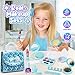 Golray Toys for Girl Gift Kids Makeup Kit Winter Princess Dress Up Set Purse Ice Cape Real Make up Nail Polish Snow Wand Birthday Gift Toys for Little Girls Toddlers Age 3 4 5 6 7 8 Year Old - Image 4