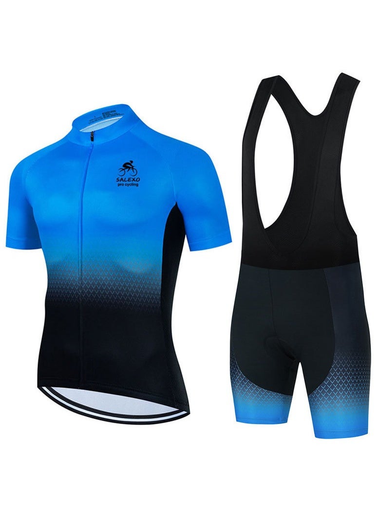 KUYING New Men's And Women's Summer Cycling Suit Set  - Image 1