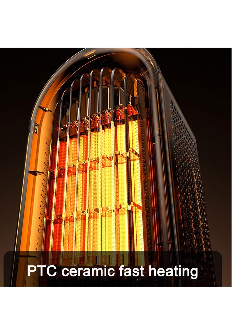 Generic 2024 Portable Space Heater new heater 1200W desktop heater ceramic PTC heating household electric heater  - Image 2