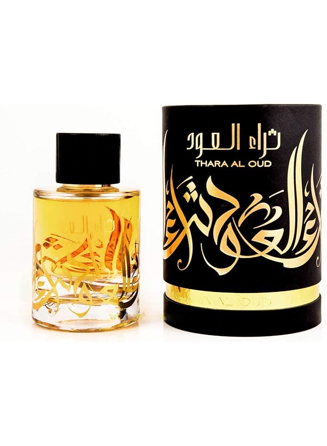 عطوري ثراء العود 100 مل او دى بارفان عربي عطر عنبر وود عطر عود للرجال والنساء للجنسين - Image 1