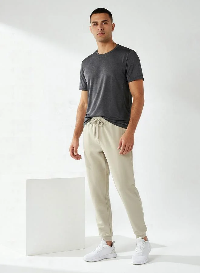 ADOT by Splash Men Regular Fit Joggers with Drawstring Waist