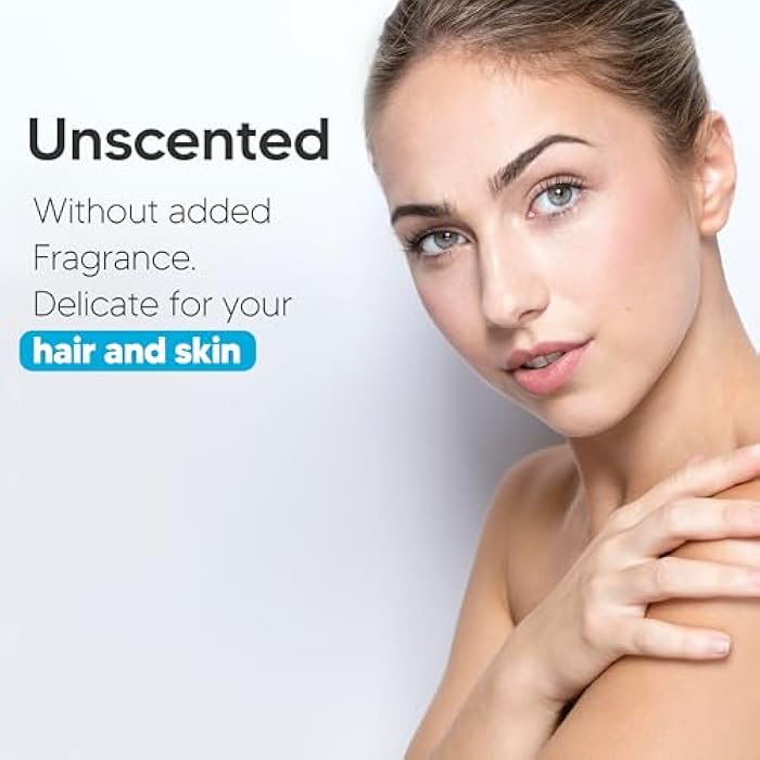 Nature Clean Organic Fragrance Free Shampoo for Men & Women, Unscented Shampoo, Hypoallergenic, Non Toxic Hair & Scalp Cleanser, Sulfate & Paraben Free, Vegan, 10 oz / 300 ml - Image 4