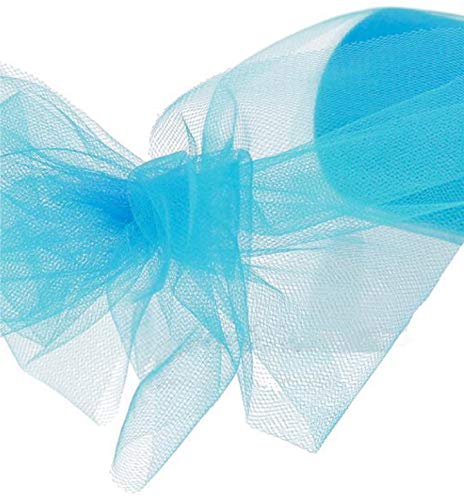Craig Bachman Tulle Ribbon Spool - 6" x 25 Yards - 75 Feet (Teal) - Image 2