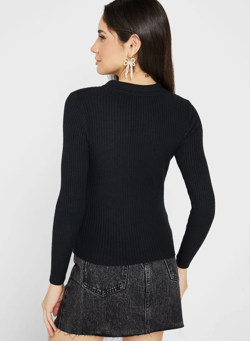 Ginger Zip Front Cardigan